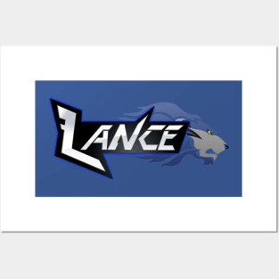 Lance (Blue Version) Posters and Art